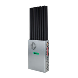Portable 18 Antennas Handheld Full Frequency Mobile Phone 5g/4G/3G/2g WiFi 2.4G 5.2g 5.8g GPS VHF Lojack Signal Blocker Jammer