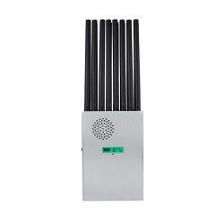 Portable 18 Antennas Handheld Full Frequency Mobile Phone 5g/4G/3G/2g WiFi 2.4G 5.2g 5.8g GPS VHF Lojack Signal Blocker Jammer