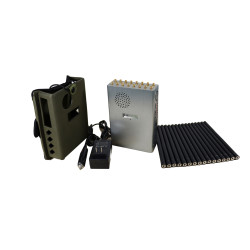 Portable 18 Antennas Handheld Full Frequency Mobile Phone 5g/4G/3G/2g WiFi 2.4G 5.2g 5.8g GPS VHF Lojack Signal Blocker Jammer