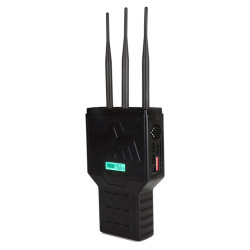 3 Antennas Portable  WIFI  Jammer Have good Jamming for all WIFI Bluetooth 2.4G 5.2G 5.8G Signals Blocker Wireless Camera