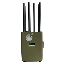 12 Antennas Portable Signal Jammer All Mobile Phone 4G 5G Blocking RF Signal 5g Remote Control GPS/WiFi/GSM
