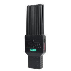 18 Bands All Signal Jammer Spy Gadgets Professional Listening GPS Signal Jammer UHF VHF 18-Watt Jamming Distance up to 25 Meters