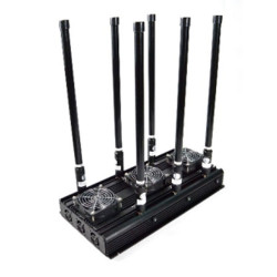 6 bands high power All Signal Jammer Spy Jamming Mobile Phone 2G,3G,4G VHF/UHF Walkie-Talkie wifi jammer signal blocker