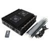 12 Antennas Wifi Jammer Signal Blocker All Mobile Phone 4G,5G VHF/UHF Walkie-Talkie WIFI Camera GPS LOJACK LORA Blocker