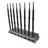 Powerfull  8 bands adjustable Desk Jammer RC Jamming machine all mobile phone 5G signal WIFI 2.4G car stealth jammer