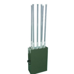 6 Antennas high power backpack mobile phone signal jammer 4G VHF UHF Walkie WIFI Camera GPS LOJACK LORA Signal Blocker