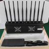 10 Antennas Jammer For All Mobile Phone 2G,3G,4G,5G signal WIFI,GPS,LOJACK,LORA bands Spy Gadgets Devices Blocker