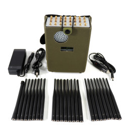 2G 3G 4G 5G and CDMA All Signal Blocker GPS LOJACK GPS Tracker WiFi 5G Cell Moible Phone  Jammer