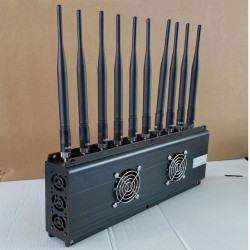 10 Antennas Jammer For All Mobile Phone 2G,3G,4G,5G signal WIFI,GPS,LOJACK,LORA bands Spy Gadgets Devices Blocker
