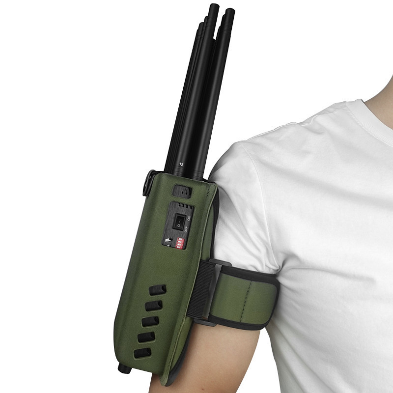 12 Antennas Network GSM LTE 5g GPS WiFi Lojack Tracking GPS Signal Mobile Phone Signal Jammer