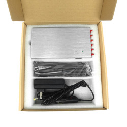 12 Antennas Network GSM LTE 5g GPS WiFi Lojack Tracking GPS Signal Mobile Phone Signal Jammer