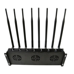 8 Antennas Latest Mobile phone Signal Jammer Adjustable 2G 3G 4G Phone GSm CDMA blocker signal inhibitors