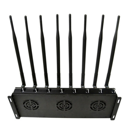 8 Antennas Latest Mobile phone Signal Jammer Adjustable 2G 3G 4G Phone GSm CDMA blocker signal inhibitors
