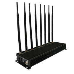 8 Antennas Latest Mobile phone Signal Jammer Adjustable 2G 3G 4G Phone GSm CDMA blocker signal inhibitors