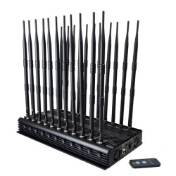 22 Antennas All Frequency Jammer Cell Phone Signal GPS Tracker Wifi Camera Blocker Spy Things Device Jammer