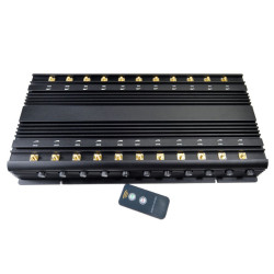 22 Antennas All Frequency Jammer Cell Phone Signal GPS Tracker Wifi Camera Blocker Spy Things Device Jammer