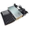 8 Antennas Portable Jammer Hacking Gadget All Mobile Phone 2G,3G,4G 5G Signal LOJACK WI FI 2.4G GPSL1 Wireless Spy Camera Jammer
